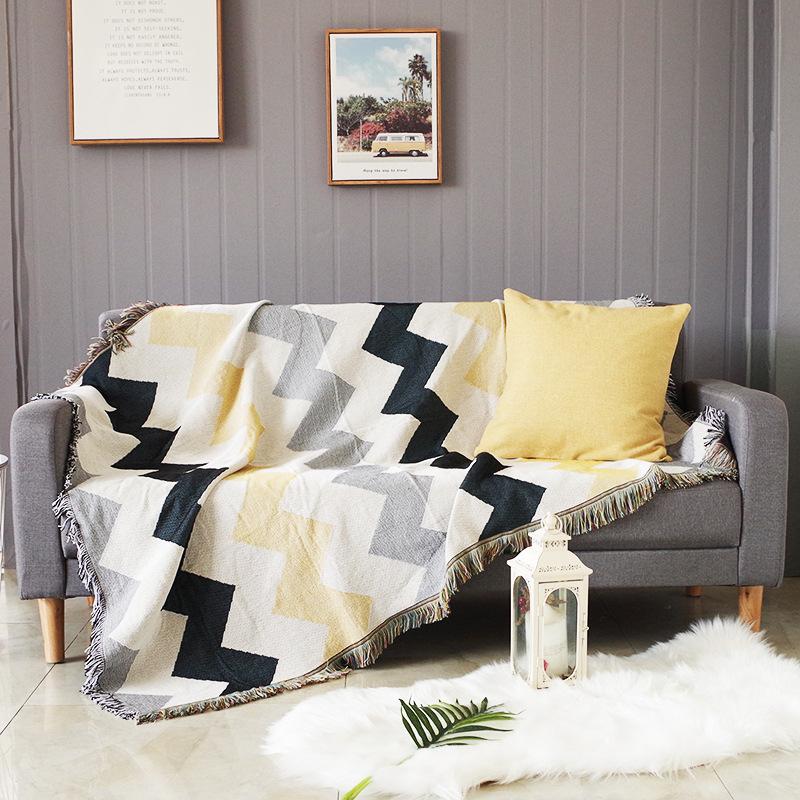Simple Modern Outdoor Camping Picnic Blanket Soft Comfortable Sofa Towel Full Coverage for Office Cozy Companion 130x160cm