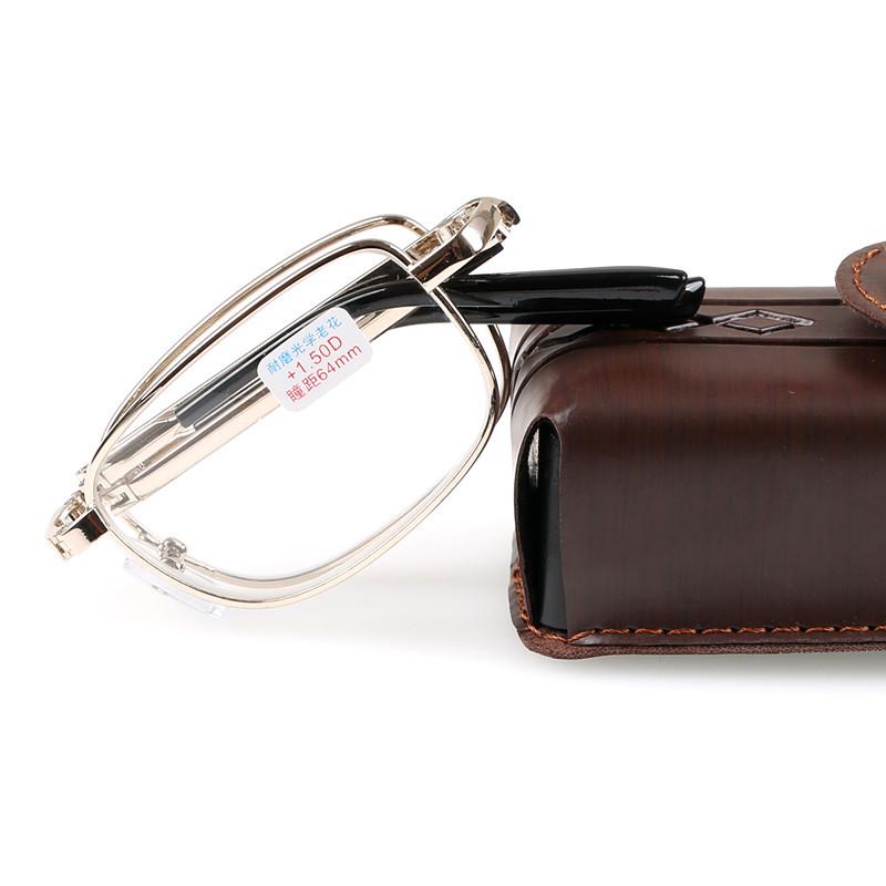 Zhenhao Folding Ultralight Anti-Blue Light Reading Glasses for Men and Women - Stylish, Comfortable, Portable, and Elegant.