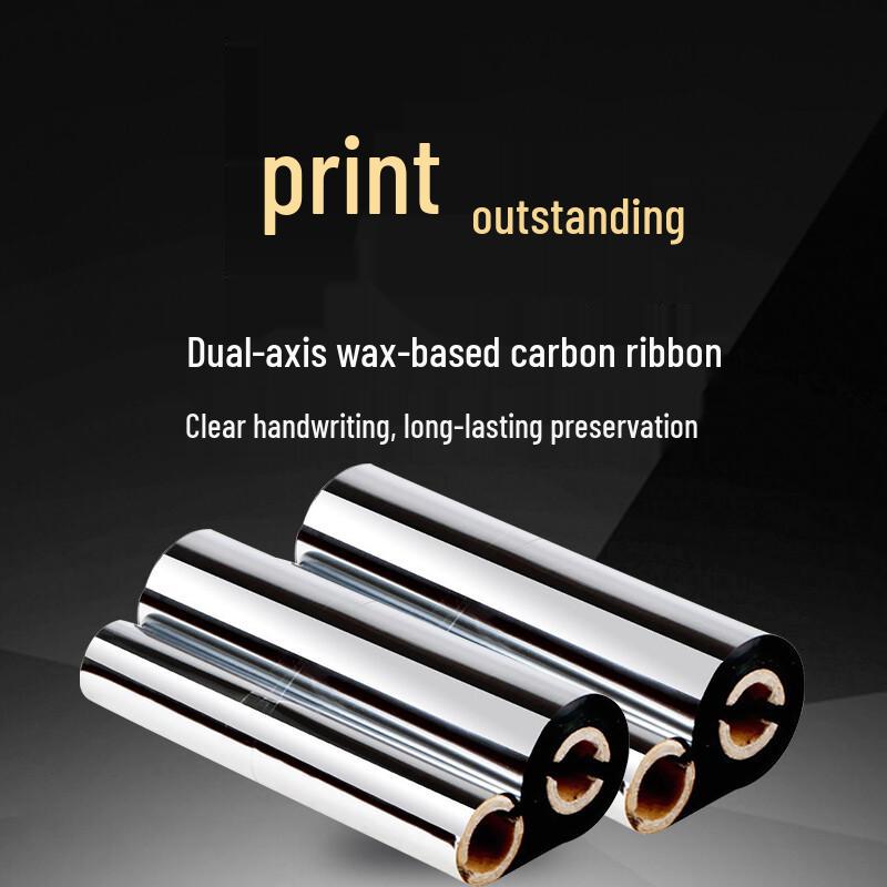 V4INK 110mm*70m Wachs-Thermotransfer-Bänder