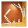 Foldable Desk Light Rechargeable Cordless Reading Light 3 Color Adjustment 4000mAh Eye-friendly LED Light for Bedroom/Work/Travel