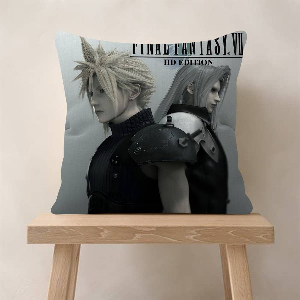 Videogames FFINAL FANTASYs Pillow Anime Pillow Sofa Bed Head Pillow Cover Cushion Cover x Cm Fashion