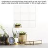 16Pcs Self Adhesive Square Shape PVC Mirrors Wall Stickers for Home Window Tiles