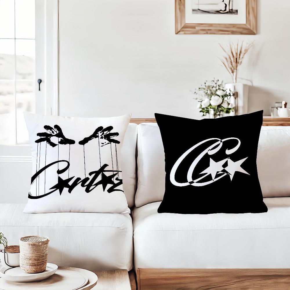 Cool Fashion C-Corteiz-S Pillow Case Suitable For Bedrooms Living Rooms Cars Home Decoration