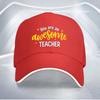You Are An Awesome Teacher Baseball Cap Polyester Adjustable Sport Outdoor Hat