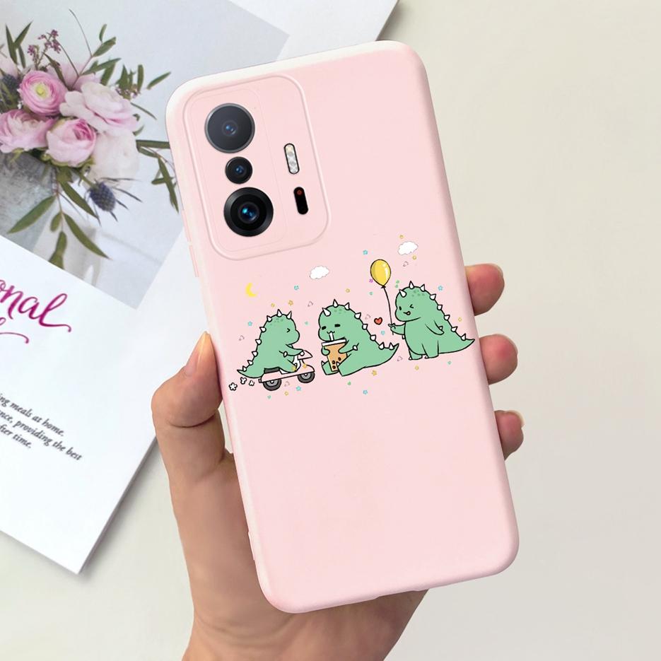 Für Xiaomi Mi 11T Pro Hülle Niedliche Astronauten Cartoon Hülle Weiche Silikon Handyhüllen Für Xiaomi 11T Mi11T Pro 11TPro Fundas Stoßfänger