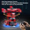 Remote Control Transform Car Robot Toy 2.4Ghz 1:18 Rechargeable 360°Rotating Stunt Race Car Toys for Kids Boys Girls Age 8 9 10 11 Year Old Toy Gifts