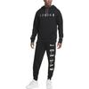 Jordan Sport DNA Solid Logo Print Pullover Hoodie Long Sleeve Sweatshirt Men Tops Black CK9568-011