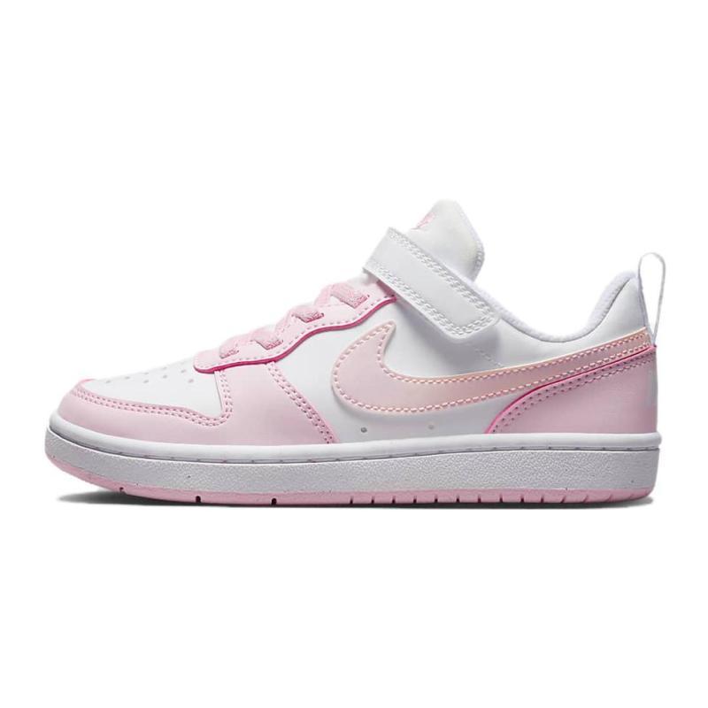 Nike Court Borough Low Pink Foam White Kids Sneakers DV5457-105 32