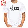Unisexs PARIS Letter Pattern Print Cotton Tshirt Summer Loose Large Size casual Comfortable O Neck Short Sleeved Tshirt Tops Tee