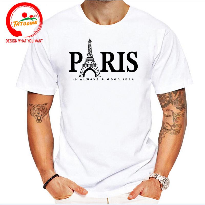 Unisexs PARIS Letter Pattern Print Cotton Tshirt Summer Loose Large Size casual Comfortable O Neck Short Sleeved Tshirt Tops Tee