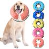 Pet Dog Donut Collar Cone Soft Recovery Cones Adjustment Anti-bite Inflatable Dog Lick-Proof Collar After Surgery Pet Supplies