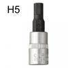 H Hand Tools Inch Drive Socket Pc Hex Head Screwdriver Bit