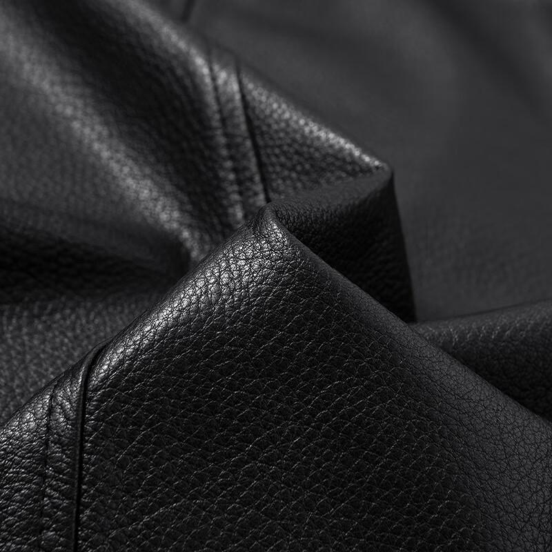 FAPAI Men's Genuine Lambskin Business Casual Leather Jacket