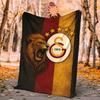Galatasaray Flannel Blanket Soft Warm All-Season Throw, Design for Camping, Car Travel, Hiking Sofa, Bed, Office Perfect Gift for Parties