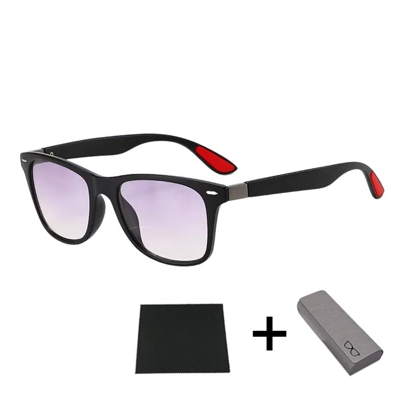 

New Style Double Light Reading Presbyopia Eyeglasses Men s Women s Anti Blue Light Presbyopic Eyeglasses Gradient Lenses 1.0 To4.0 with Box and Cloth 3