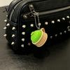 Bag Hanging Toy 3D Printed Dumpling Squeeze Keychain, Stress Balls with Steamer, Cute Anxiety Relief Toy, Soft Decompression Dough Dough, Simulation