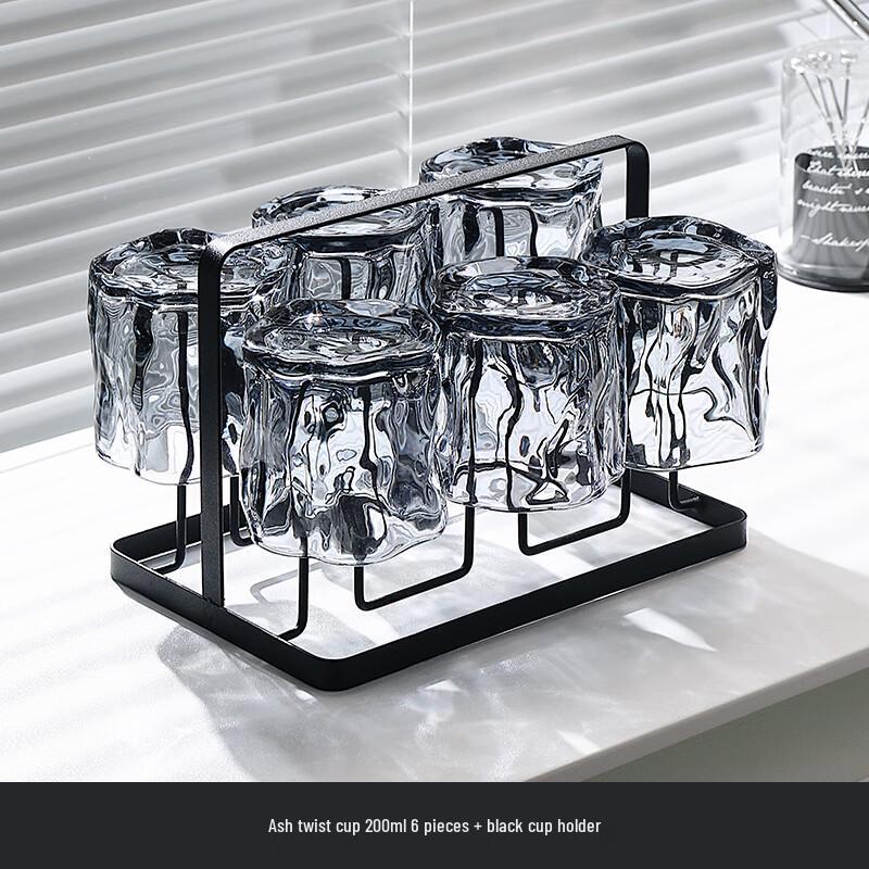 Naijiang Premium Twisted Glass Cup Set