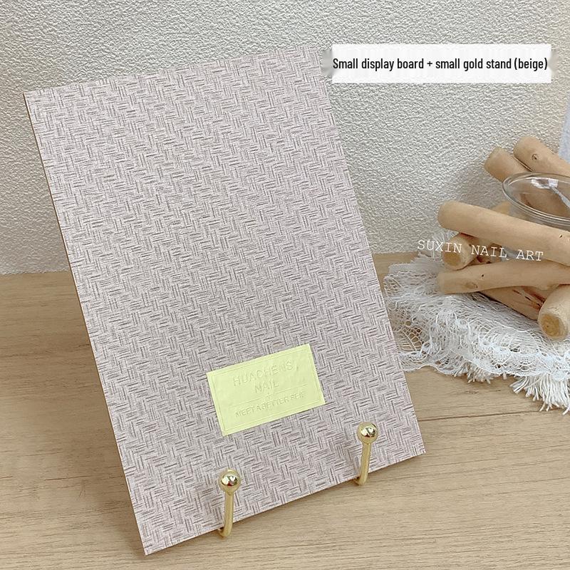 Woven Texture Nail Art Display Board - Large & Small Sizes, Wearable Nails, Live Stream Photo Props