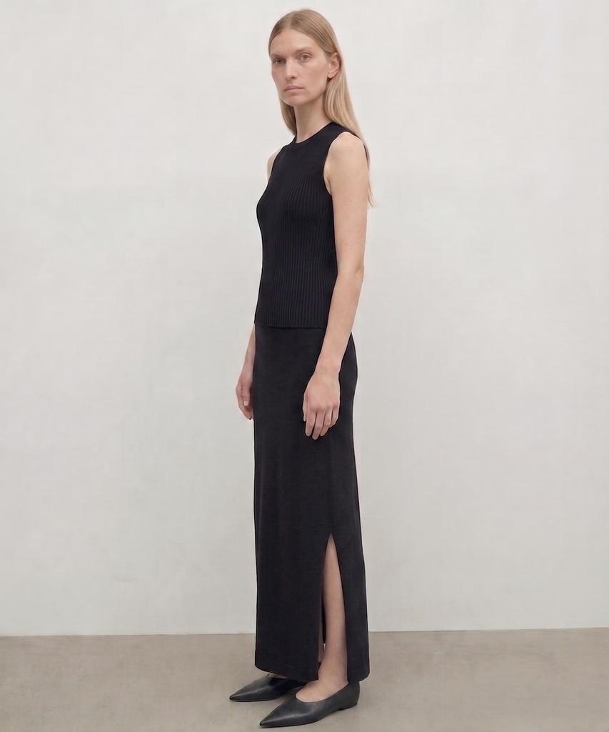 KIMDOH Arden Long Skirt / Black