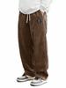 Autumn European & American Loose Fit Comfortable Corduroy Men's Casual Sports Pants