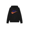 Nike Club Fleece Letter Logo Print Long Sleeve Fleece Hoodie Men Hoodies Black FN3105-010