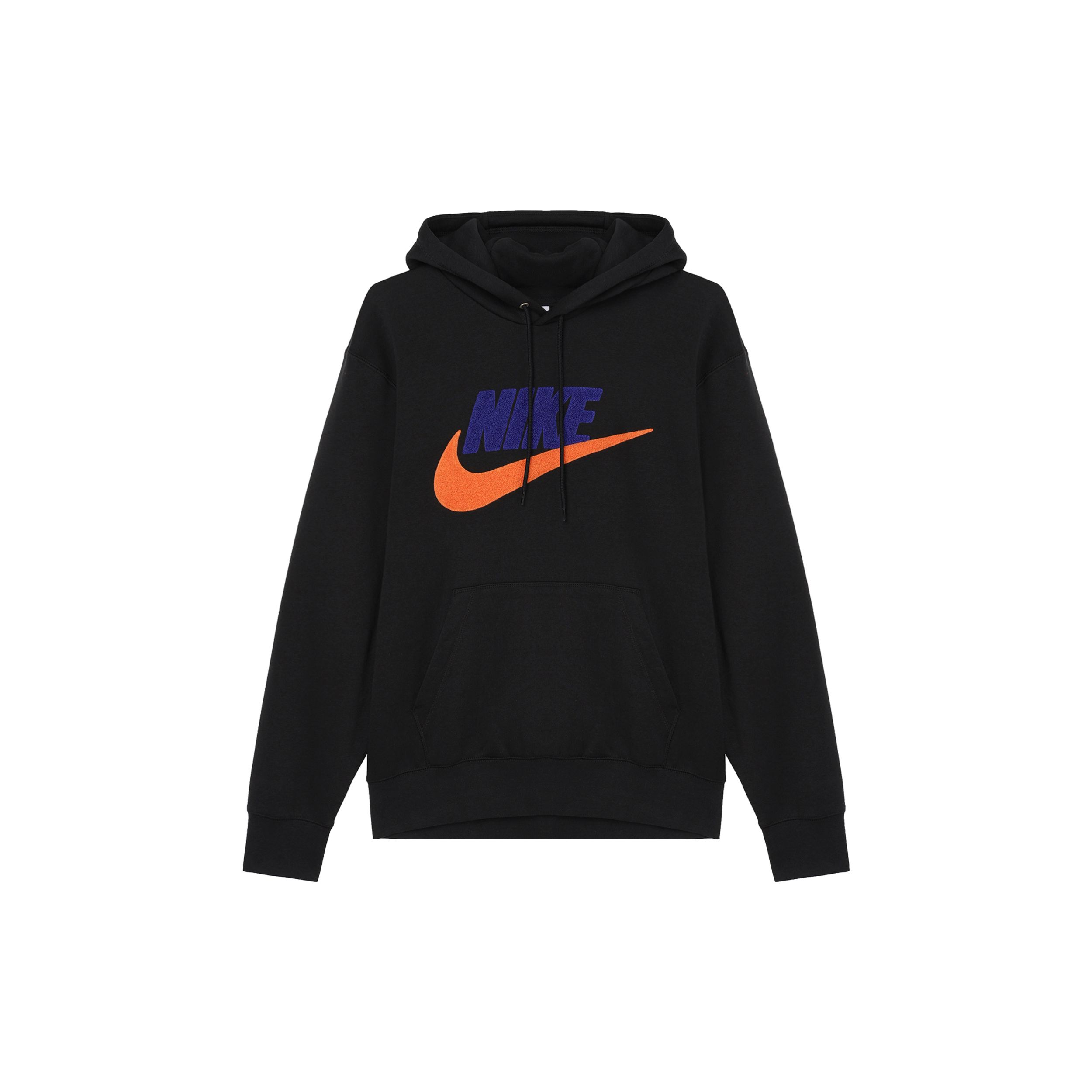 

Мужские худи Nike Club Fleece с принтом логотипа из флиса с длинным рукавом Черные FN3105-010 M