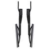 2 limpiaparabrisas izquierdo/derecho para W126 A1268204544 A1268204644, ABS negro, accesorios para limpiaparabrisas de coche.
