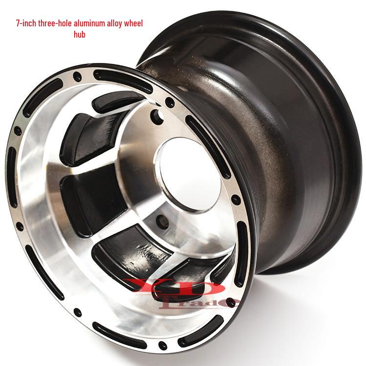 Aluminum Alloy Wheel Hub for ATV Beach Buggy, Little Bull Model, 16x8-7 Inch Rim 7-inch Aluminum Alloy Wheel Hub