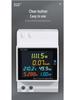 D52-2066 Einphasiger Smart-Kilowattstundenzähler, DIN-Schienen-Multifunktions-Elektrizitätszähler mit LCD-Anzeige, 220V