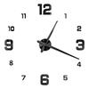 2D/3D Large Roman Numeral Acrylic Mirror Wall Clock Sticker Fashion DIY Quartz Clocks Watch Home Decoration Living Room Stickers