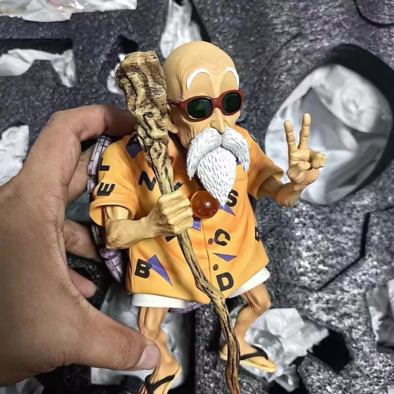 23cm/9.06 Anime Dragon Ball Kame Sennin Figure Master Roshi Figurine Pvc Statue Action Figures Collection Model Toys High Quality Gifts