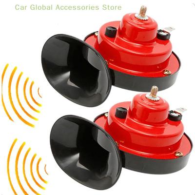 Trompas de Trem Super Altas 12V 300DB À Prova D'água Alto-falante Automotivo Universal Carro Motocicleta Caminhão Barco Sinal Sonoro Elétrico