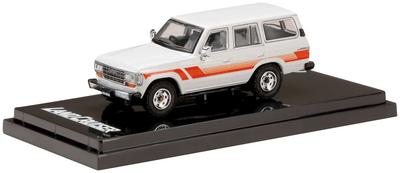 Hobby Japan Toyota LANDCRUISER 60 GX 1988 Optional Side Sticker White Finished Product HJ642039BW 1/64 /