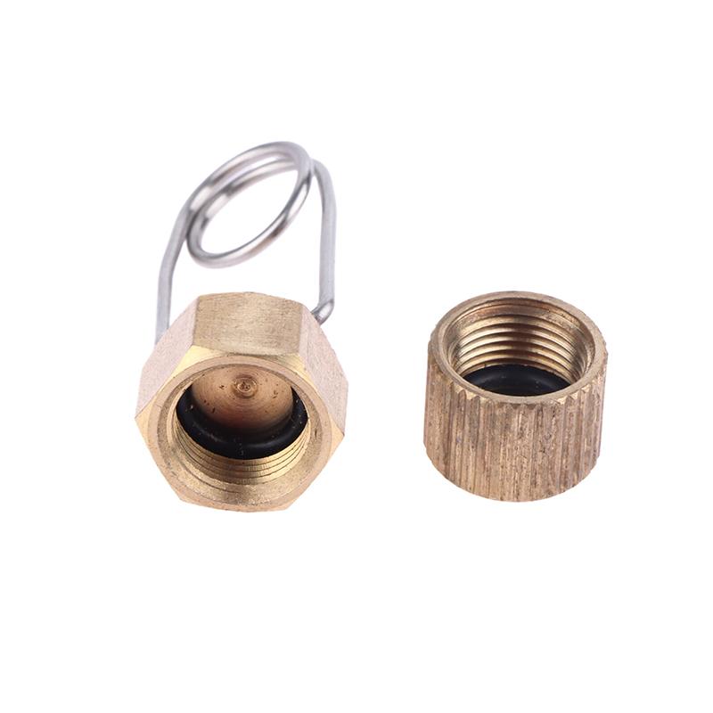 Outdoor Camping Butane Gas Cylinder Dust-Proof And Leak-Proof Plug Stove Head Long Gas Cylinder Filling Flat Gas Cylinder Plug