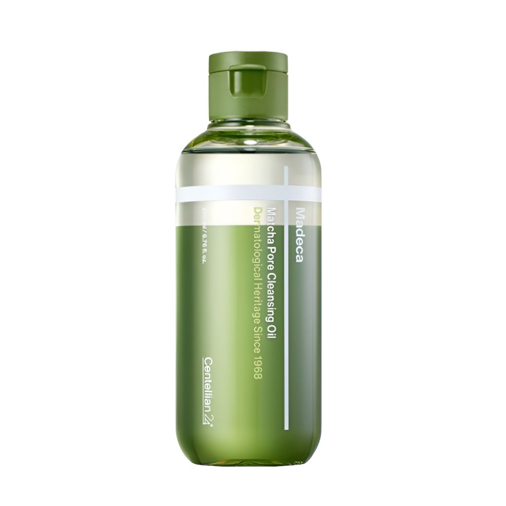 Centellian24 Madeca Matcha Pore Cleansing Oil 200ml - Deep Makeup Remover & Blackhead Melting Facial Cleanser for Sensitive Skin