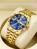 Business Fashion Stainless Steel Men's Roman Luminous Quartz Watch A Birthday Gift for Him Suitable for Daily Wear
