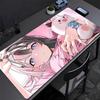 Mouse Pad Gamer Anime Girl Mousepad Laptop VSPO Hinano Tachibana HD Print Kawaii Keyboard Pad PC Gaming Extended Desk Mouse Mat