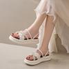 Fashion Shoes Ladies' Slippers PU Slipers Women Summer 2025 Soft Slides Scandals PU Slippers Soft Female Shoes Slides Comfort 2025 Summe