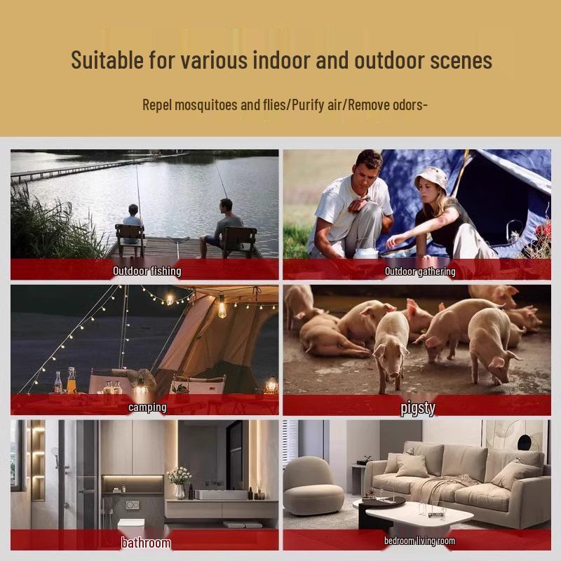 Mugwort Mosquito Repellent Sticks for Home, Kids, and Outdoor Use – Ideal for Camping, Fishing, and Fly Control