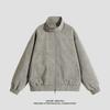 PU Leather Jacket Spring and Autumn New American Versatile Loose Collar Couple Casual Jacket