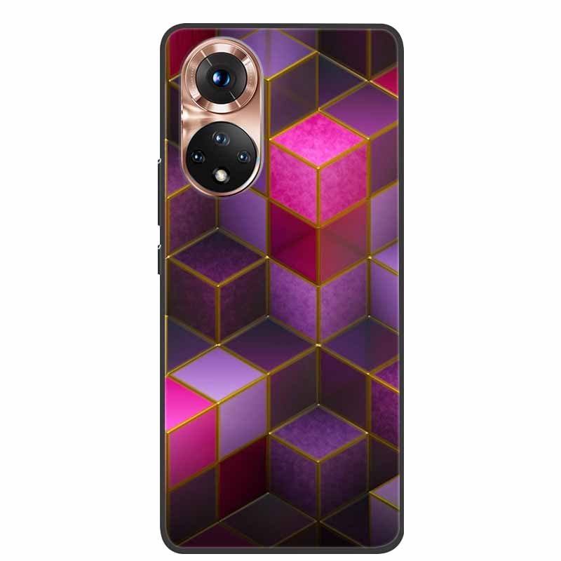 Case For Honor 50 Luxury Silicone TPU Soft Phone Cover For Huawei Honor 50 Case 5 0 NTH-NX9 Capa Shockproof Animal Shell Coque