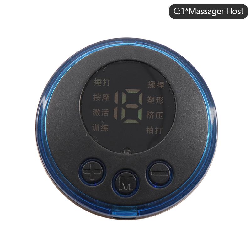 Portable Ems Neck Stretcher Electric Massager 8 Mode Cervical Massage Patch Pulse Muscle Stimulator Relief Pain