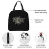 S-Slipknots Heavy Mental Music  Insulated Lunch Bag for Women Office Cooler Thermal Food Box Tote Portable Lunch Boxes Container