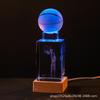 Crystal Engraved Kobe Basketball Star Luminous Night Light