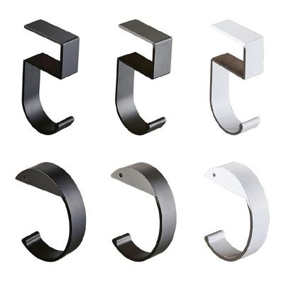 Aluminum Schoolbag Hanger Space Saving Desk Side Bag Hangers Convenient Backpack Hook for Classroom and Office Desks