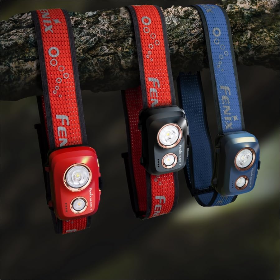 Fenix Max 800 AAA Battery IP66 Magnesium Alloy Trail DIY HL32R-T Headlamp, USB-C Rechargeable, Lumens, Compatible, Protection, Construction, Running,
