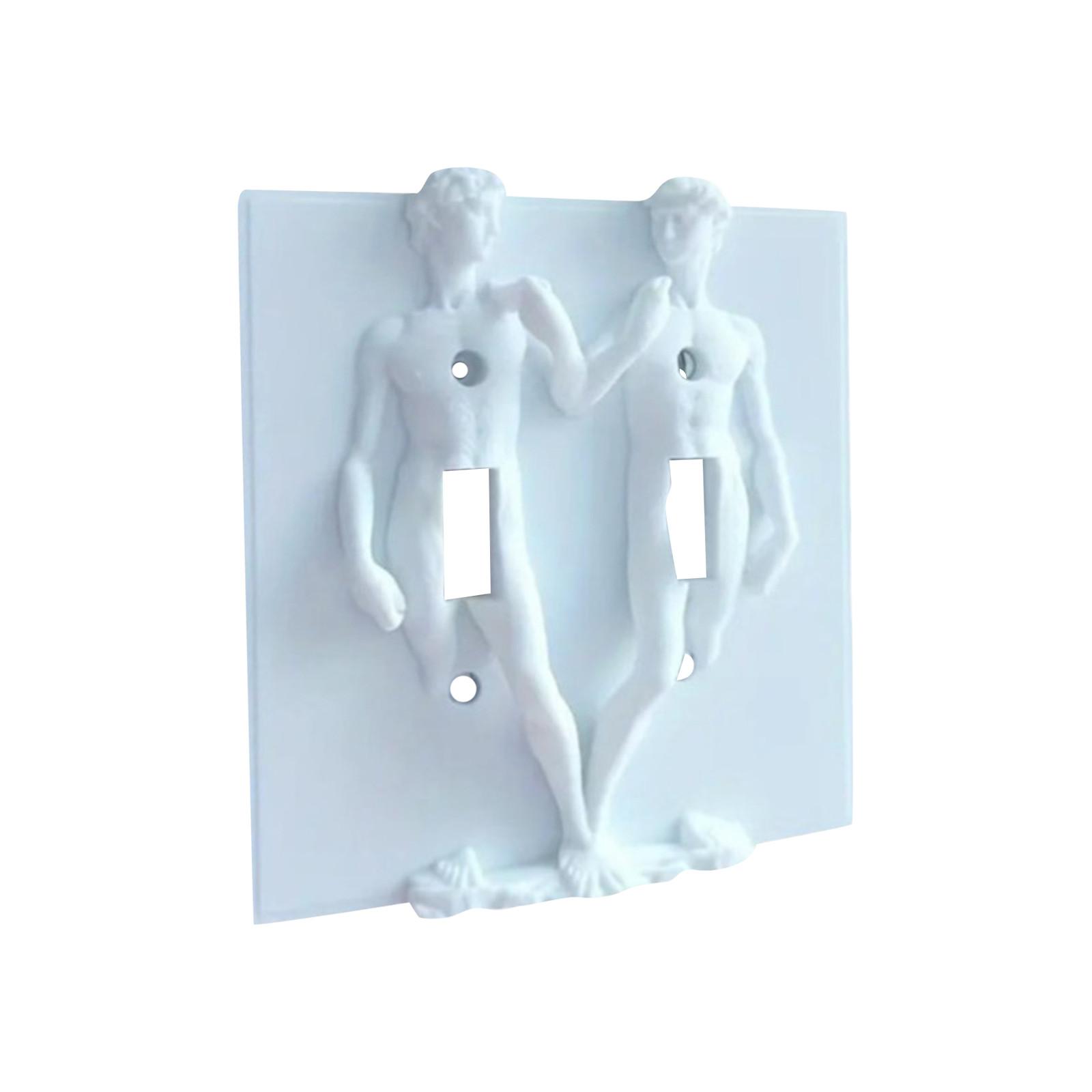 

Смішна світлова обкладинка, світлова обкладинка, обкладинка-перемикач із 3D-друком скульптури, дуже креативне та жартівливе світло One Size