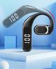 Bluetooth Wireless Stereo Ear-Hook Headset with Digital Display - Universal Fit