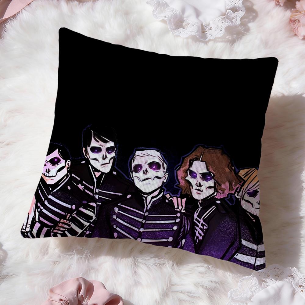 My C-Chemical Romance Cushion Cover Premium Comfort Reversible Pillow Cove -Two in One Design for Any Room & Car Interior