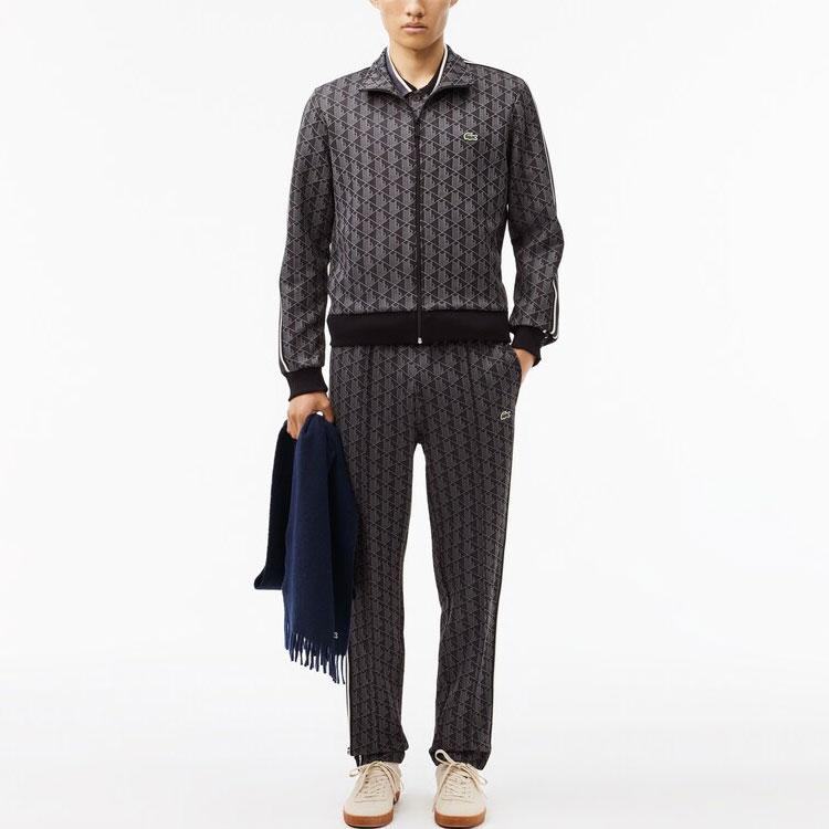 Lacoste Paris Jacquard Zip Up Track Jacket SH1368-4PC